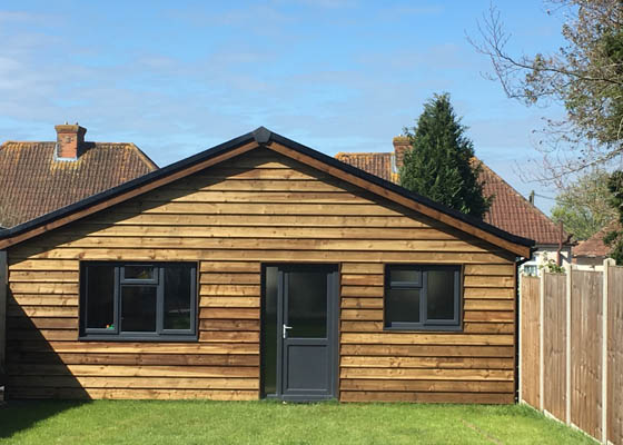 Photo of Harwood Carpentry Limited Salisbury Wiltshire wooden cladding